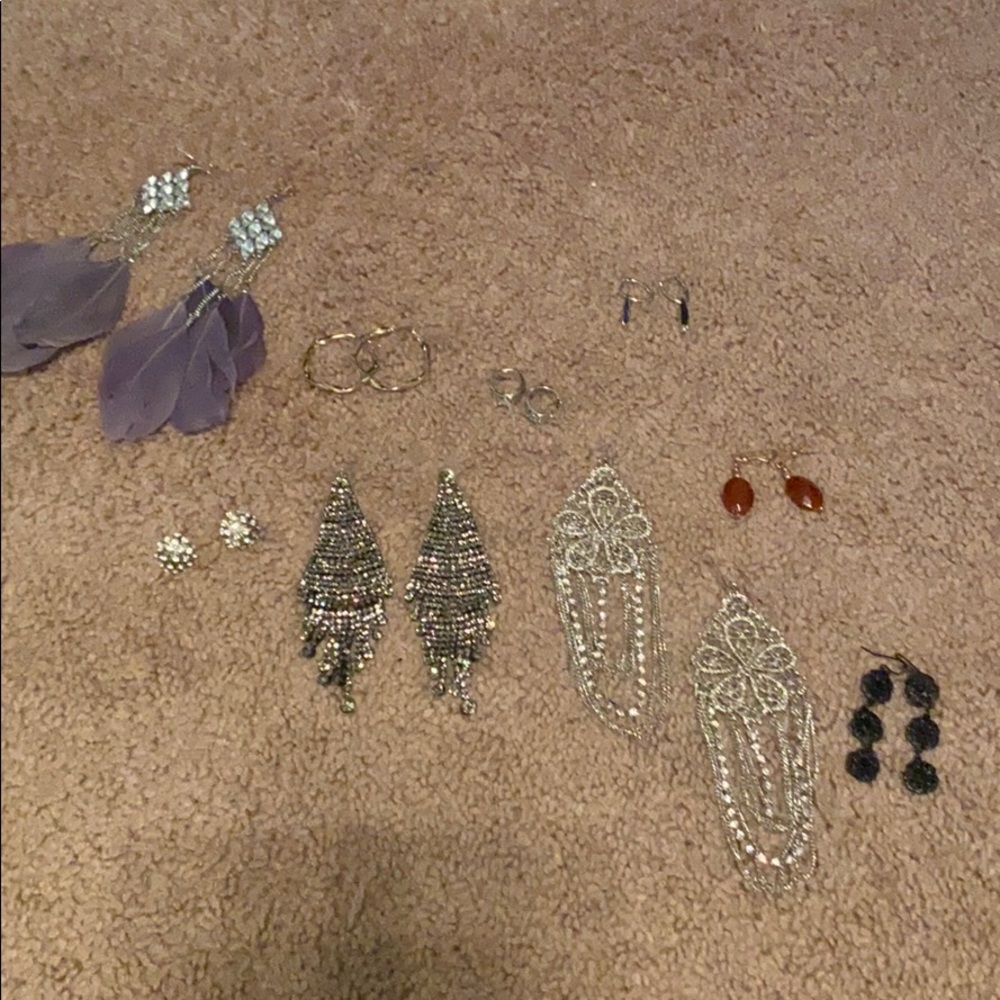 Lot of earrings
